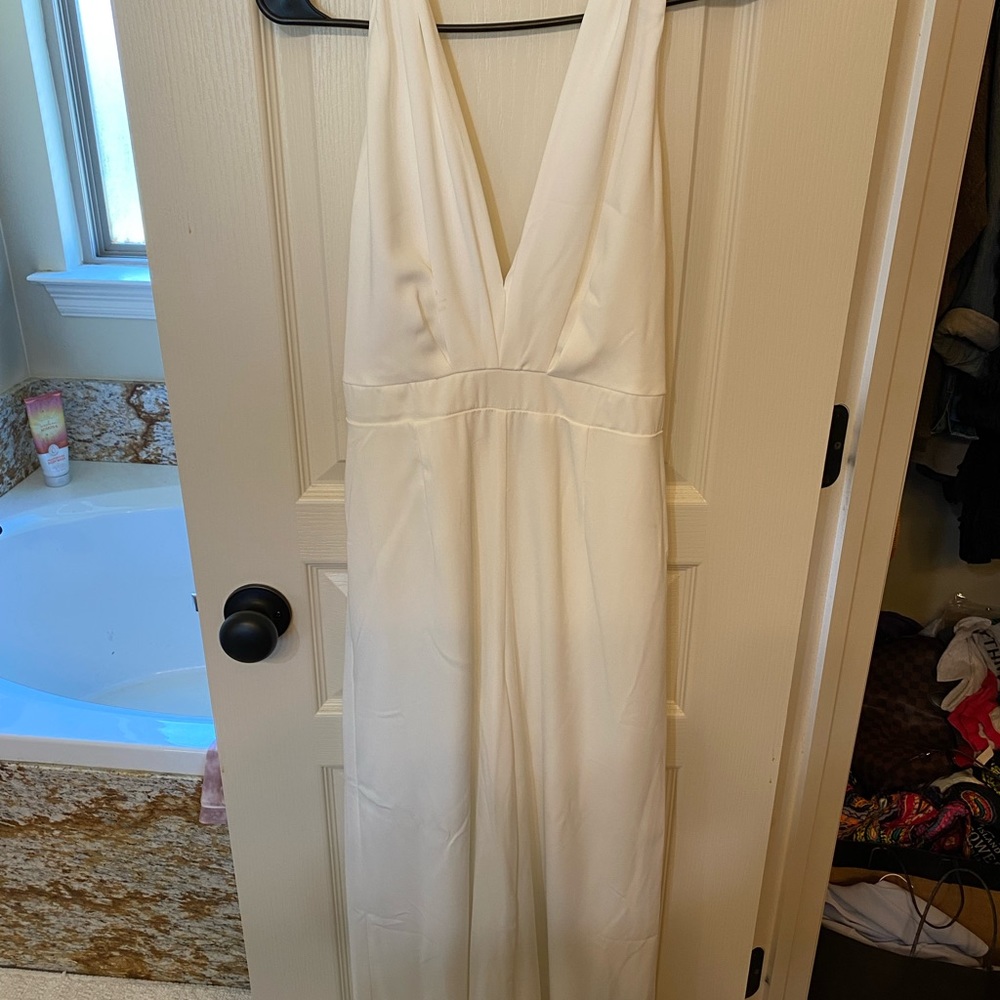 White jumpsuit